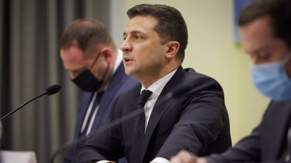 Украинский депутат едва не сорвал выступление Владимира Зеленского