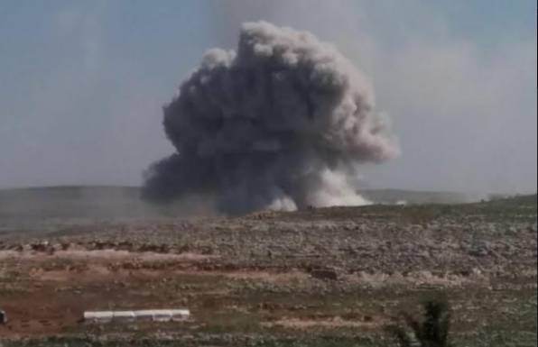 В Сирии российские военные нанесли мощный ракетный удар