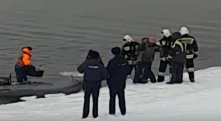 Уплыли на льдине: обнародовали видео спецоперации спасения людей в Рыбинске