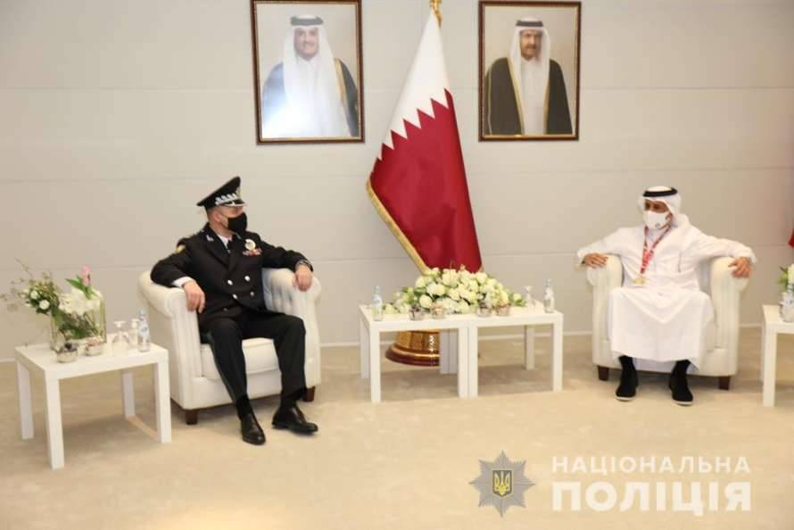 Глава Нацполиции и командующий Сил внутренней безопасности Катара обсудили вопросы сотрудничества между правоохранительными органами