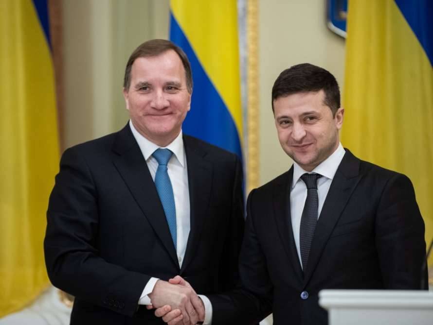 Зеленский предложил премьер-министру Швеции присоединится к «Крымской платформе»