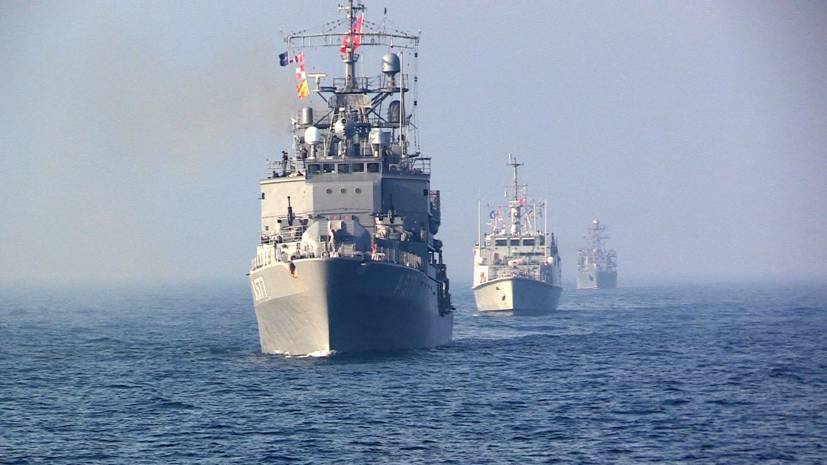 ВМС Украины провели учения в Чёрном море с кораблями НАТО