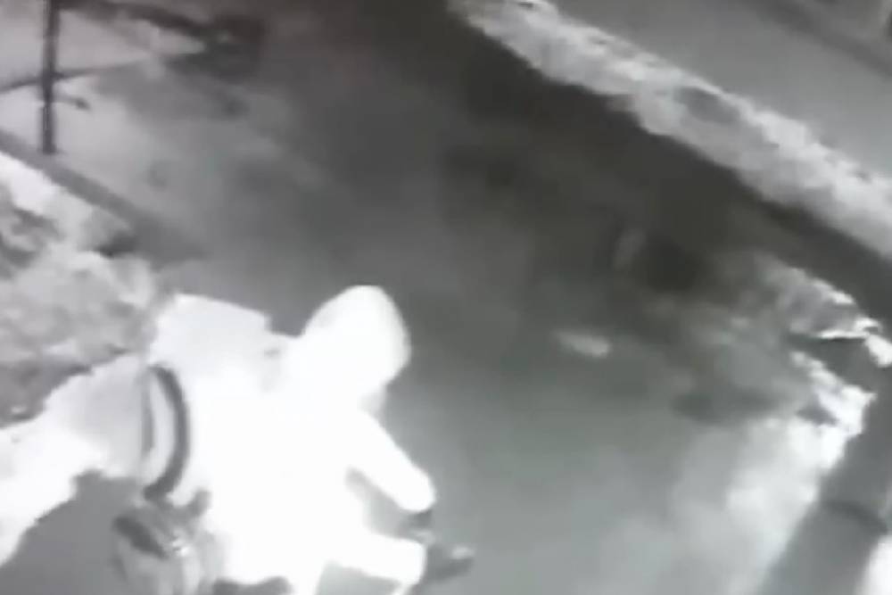 Опубликовано видео химической атаки на здание Новой газеты