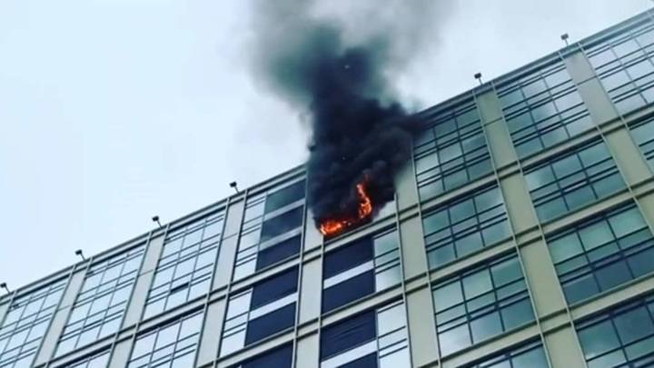 Названа причина пожара в бизнес-центре "Савеловский-сити"
