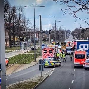 В Лейпциге автомобиль въехал в толпу: погибли два человека