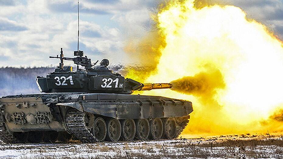 На новом полигоне в Воронежской области танки провели боевые стрельбы
