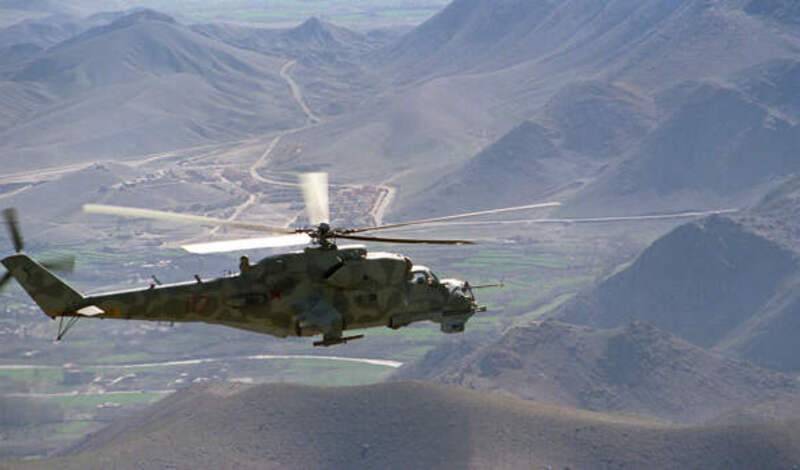 Девять человек погибли при крушении вертолета спецназа в Афганистане