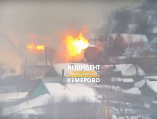 Стали известны подробности серьёзного пожара в Заводском районе Кемерова