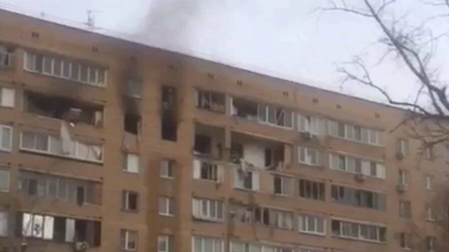 Взрыв произошел в квартире жилого дома в подмосковных Химках
