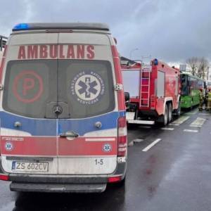 В Польше произошло столкновение двух автобусов: пострадали 22 человека. Фото