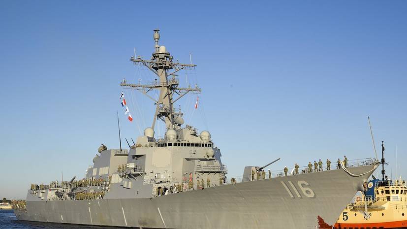 Второй боевой корабль США направился в Чёрное море