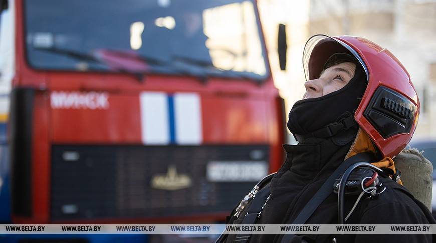 В Минске при пожаре в пятиэтажке погиб пенсионер