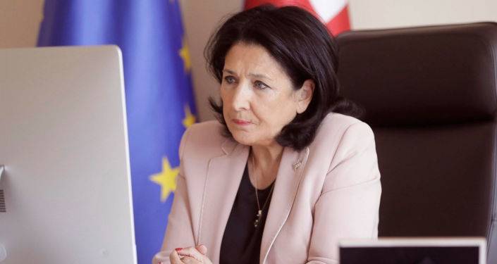 Президент Грузии прокомментировала решение президента Евросовета