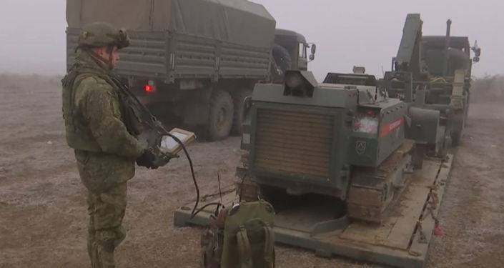 Российские саперы обезвредили больше 25 тысяч взрывоопасных предметов в Карабахе