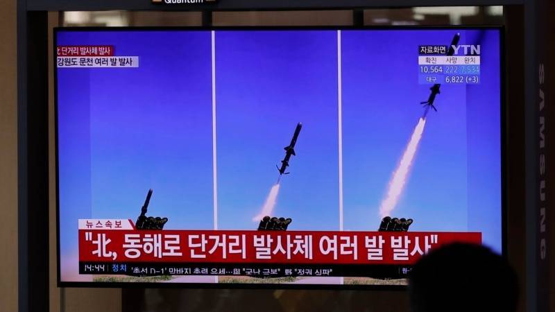 Reuters: Северная Корея выпустила две ракеты малой дальности