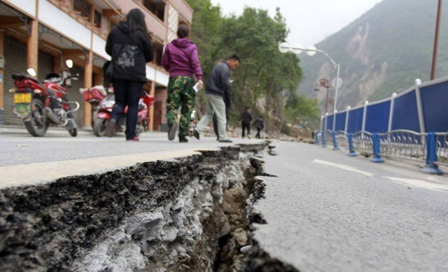 В Китае произошло землетрясение, есть погибшие