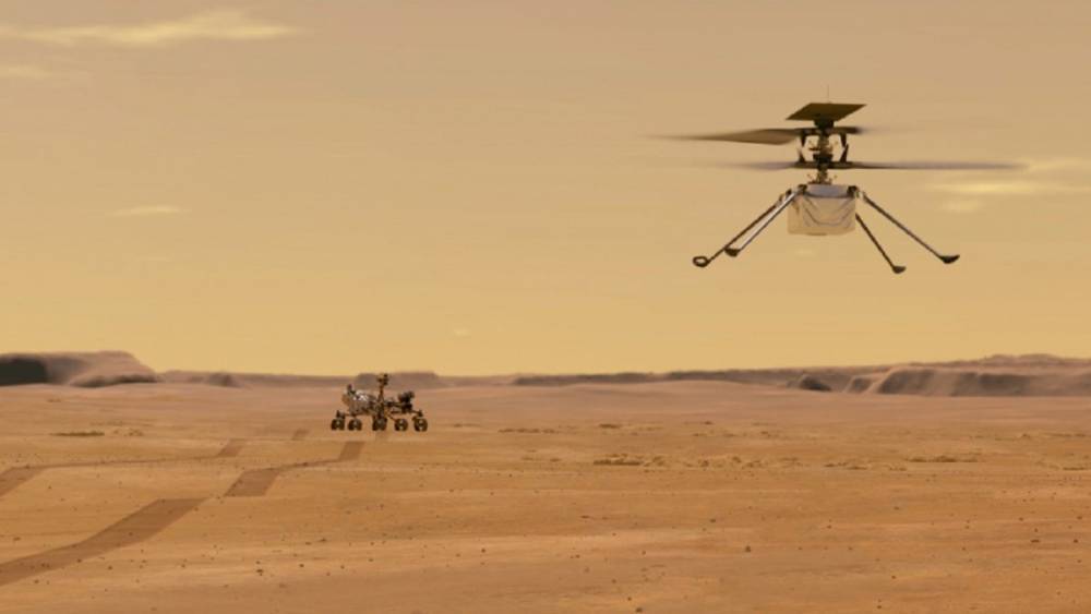 Марсианский вертолет Ingenuity сбросил кожух, а в NASA выбрали место для тестового полета