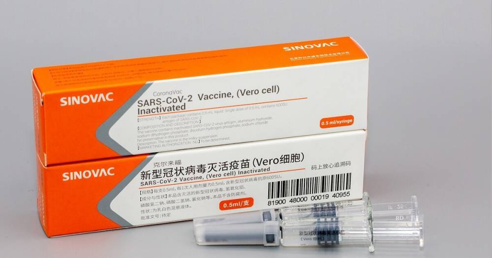 В Украину уже летит первая партия китайской вакцины Sinovac