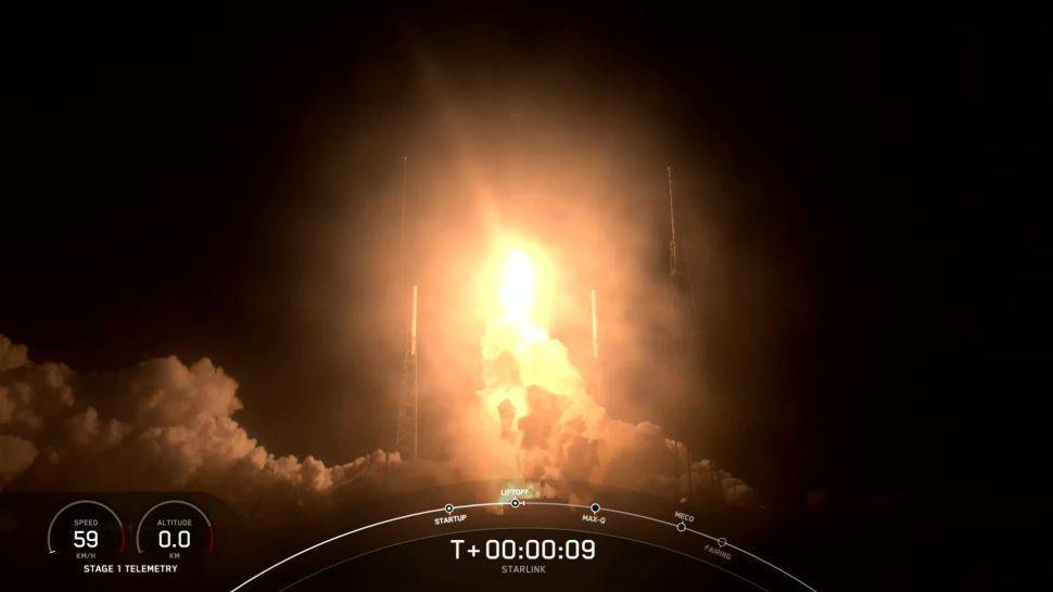 SpaceX запустила новую партию интернет-спутников Starlink