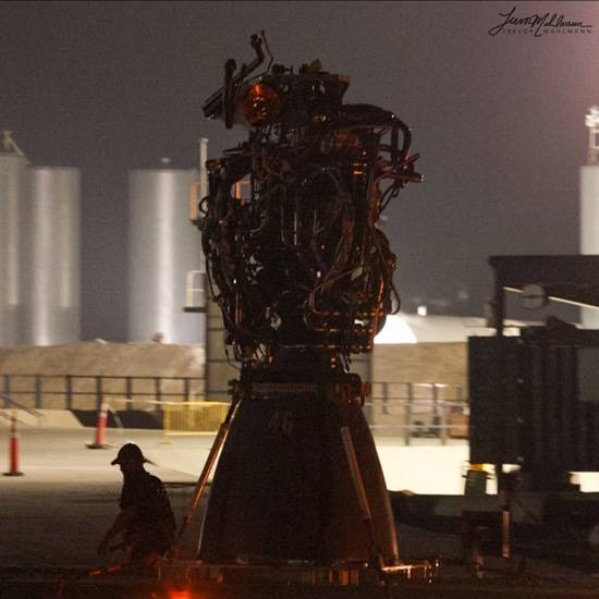 SpaceX заменит двигатель Starship SN11 перед повторным прожигом и запуском