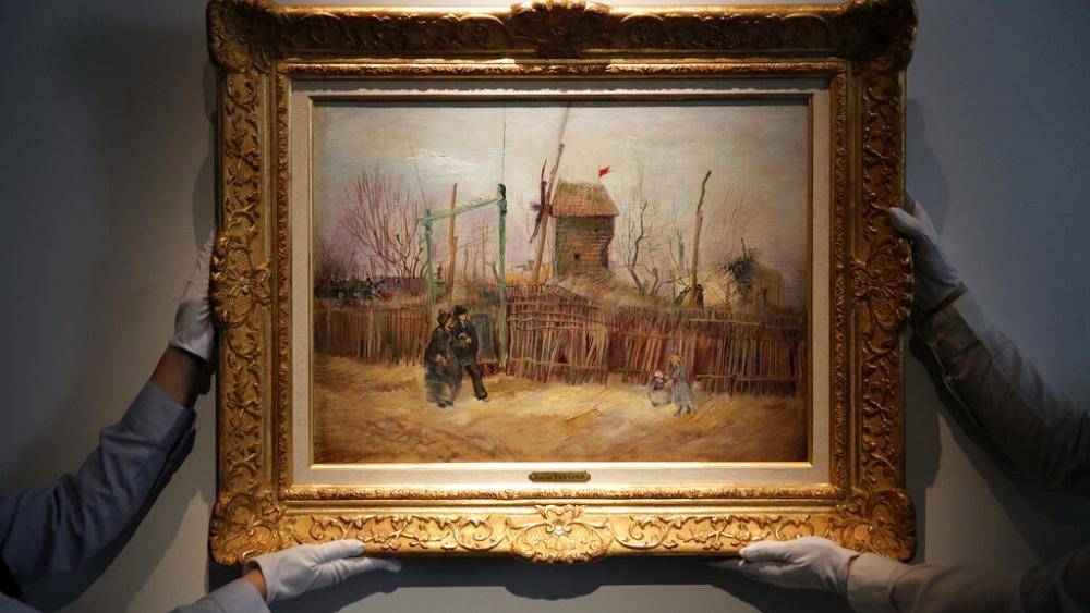 Картина Винсента Ван Гога "Уличная сцена на Монмартре" ушла с молотка