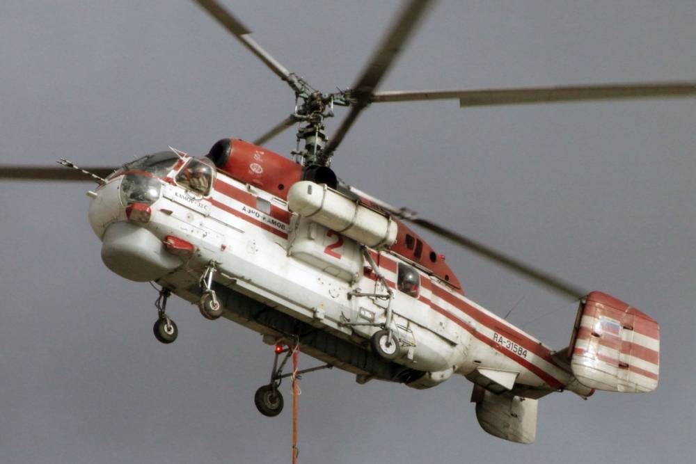 Двое госпитализированы в результате падения вертолёта под Каkининградом