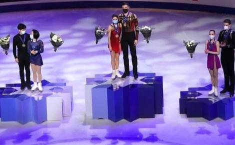 Россияне Анастасия Мишина и Александр Галлямов стали чемпионами мира по фигурному катанию