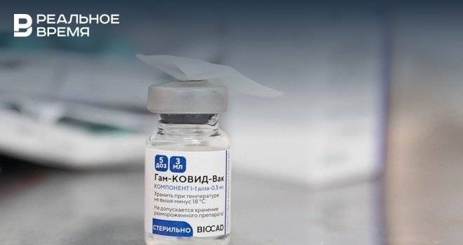 В Татарстан поступило более 144 тысяч комплектов доз вакцины от коронавируса