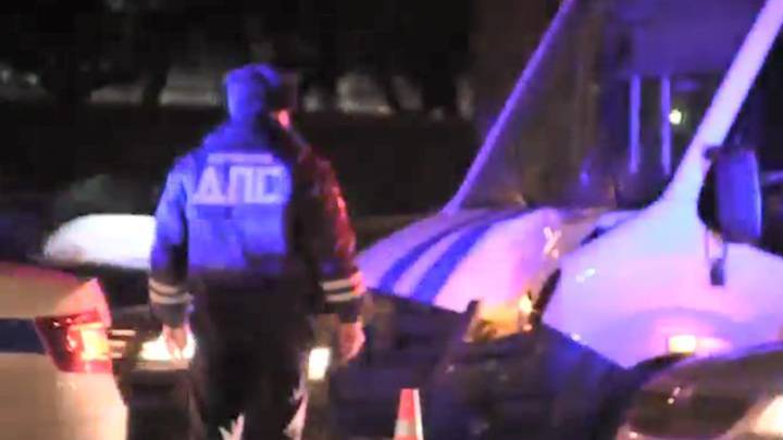 Автомобиль полиции насмерть сбил пешехода на Кутузовском проспекте