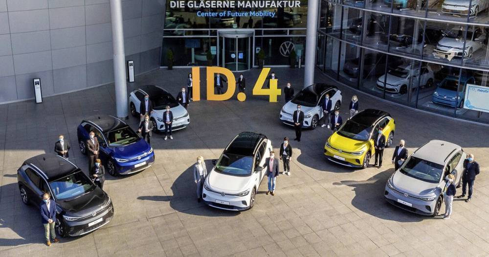 В Европе стартовали продажи электрокроссовера Volkswagen ID.4