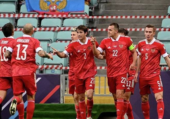 Россия обыграла словенцев в отборочном матче к чемпионату мира по футболу