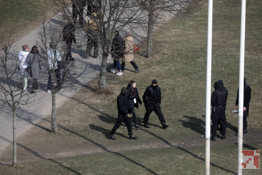 Более 125 человек задержано 27 марта в Беларуси