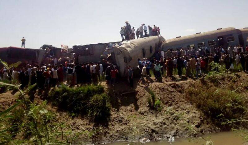 Более 30 человек погибли при столкновении двух поездов в Египте