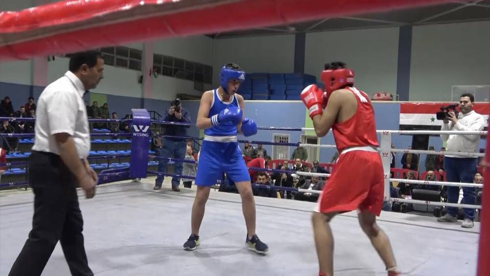 Сирийские боксёры готовятся к чемпионату Азии