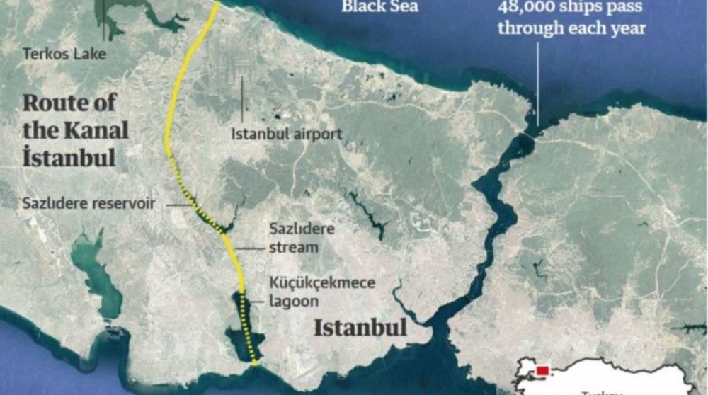 Турция утвердила план развития нового Стамбульского канала
