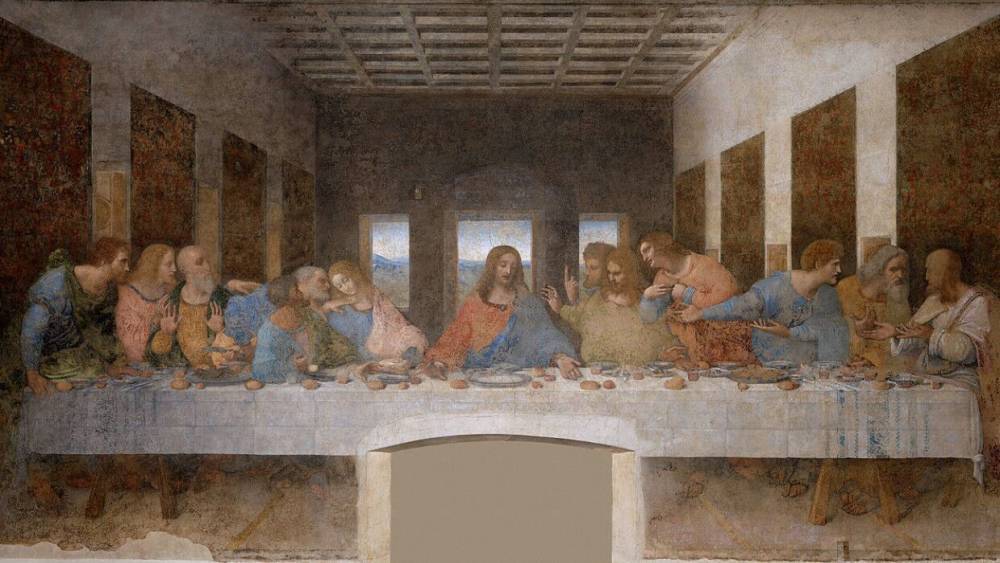 Картина с изображением сцены Тайной вечери может быть творением Тициана