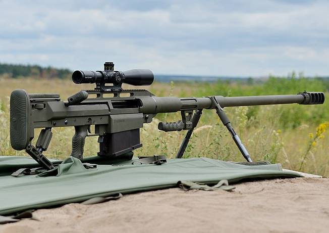 На вооружение украинской армии поступила крупнокалиберная винтовка «Аллигатор»