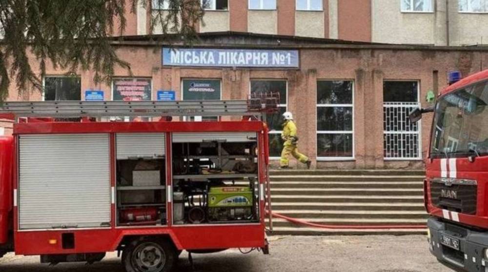 Выяснилась причина пожара в больнице Черновцов