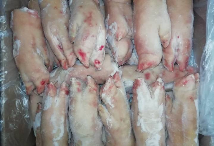 В Африку отправили более 80 тонн свиных копытцев из Ленобласти