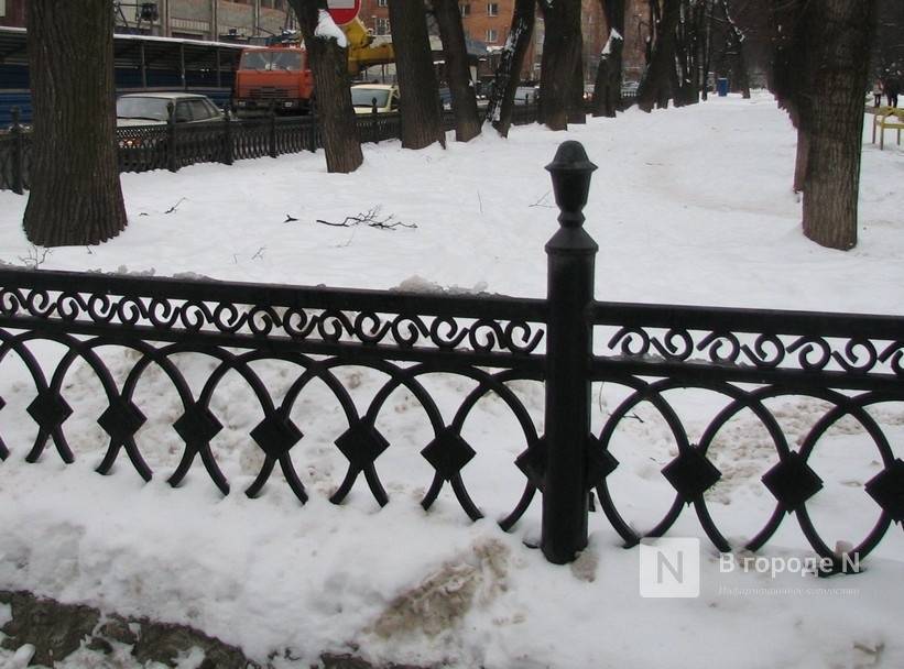 Старую ограду сквера на Звездинке украли в Нижнем Новгороде