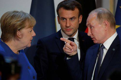 Зеленскому указали его место: Николай Скорик о встрече Путина с Меркель и Макроном