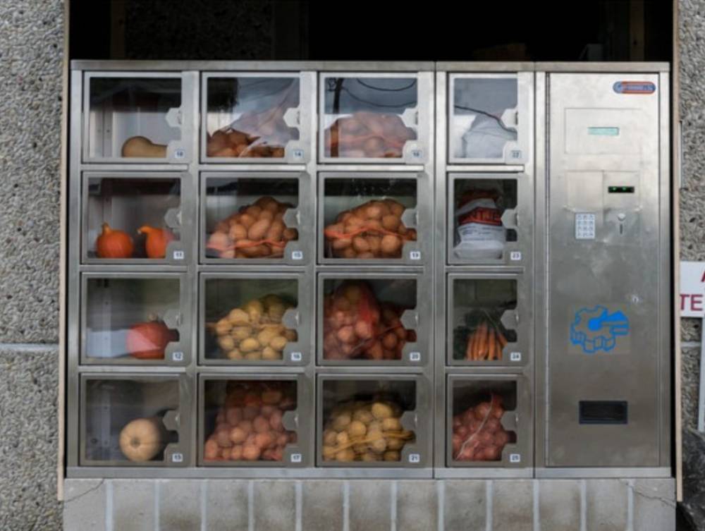 Овощи и фрукты из автомата – шаг к инновациям от польского фермера