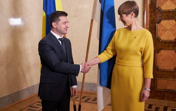 Зеленский обсудил с президентом Эстонии евроинтеграцию Украины