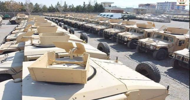 США предоставили афганской армии 640 танков и другой техники