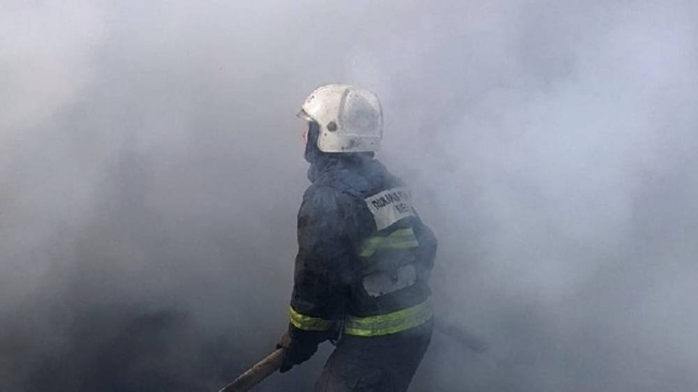 Пожар привел к обрушению кровли мясоперерабатывающего цеха в Оренбуржье