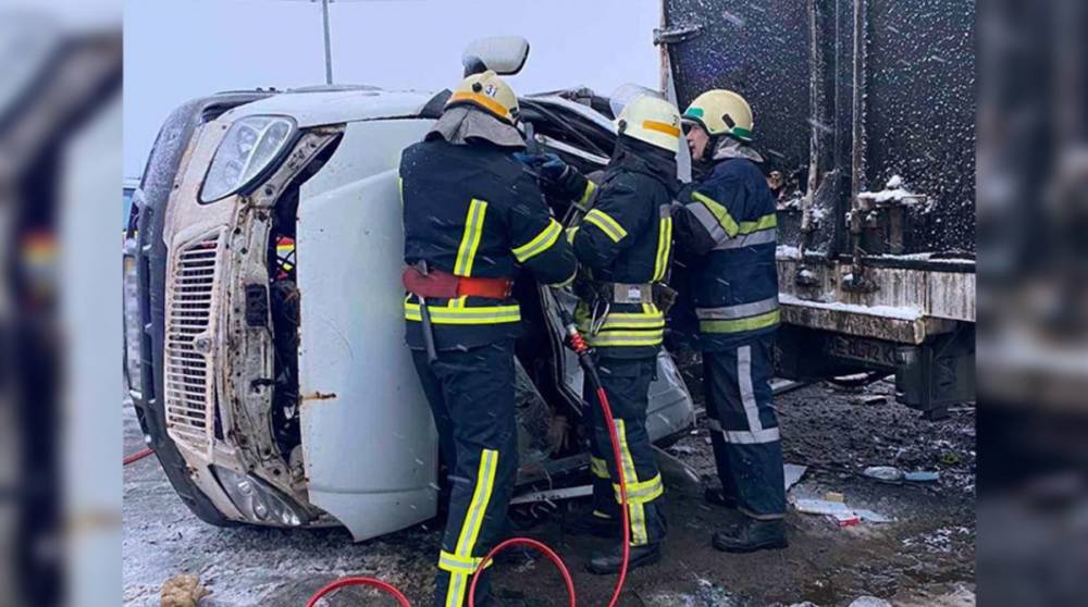 В Днепропетровской области произошла смертельная авария с грузовиками