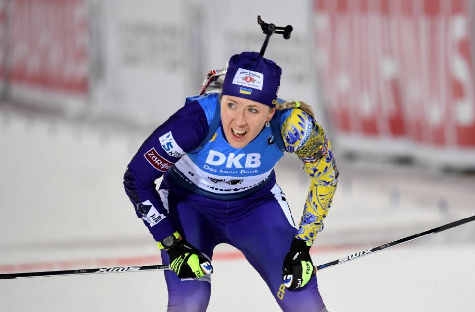 Украинская спортсменка завоевала серебро в спринтерской гонке на Кубке мира по биатлону