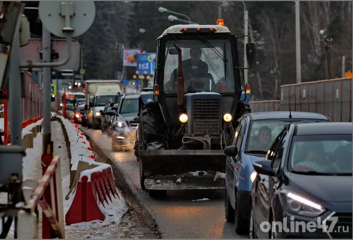 На шести федеральных трассах в Ленинградской области ограничат скорость 7 марта