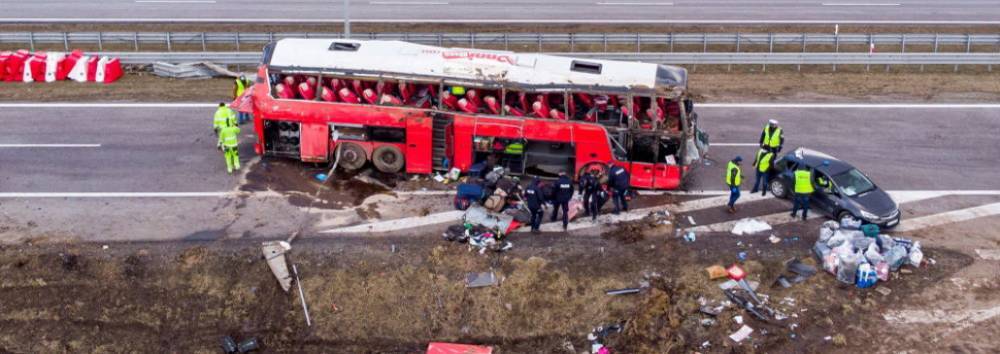Автобус с украинцами попал в ДТП в Польше – есть погибшие