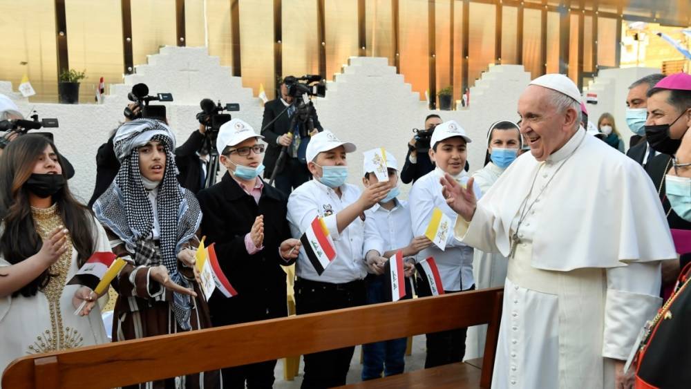 Папа Римский выступил в Мосуле - бывшей "столице" боевиков "ИГ"